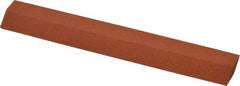 Norton - 4" Long x 9/16" Wide x 3/16" Thick, Aluminum Oxide Sharpening Stone - Diamond, Fine Grade - Makers Industrial Supply