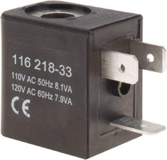 ARO/Ingersoll-Rand - 120 AC Volt, Din Connection Coil Lead Length, Class F, Solenoid Coil - 4.8 Watt, NEMA 4 Enclosure, Use with ARO Solenoid Valve - Makers Industrial Supply