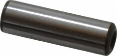 Jergens - 3/8" Diam x 1-1/4" Pin Length C-1215 Alloy Steel Pull Out Dowel Pin - C 47-58 & C 60-64 (Surface) Hardness, 1 Beveled & 1 Threaded End - Makers Industrial Supply