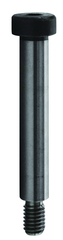 M10 x 60 - Black Finish Heat Treated Alloy Steel - Shoulder Screws - Socket Head - Makers Industrial Supply
