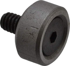 Jergens - 8-32 Thread, 1/2" OD, 1/4" High, Flat Foot - Low Carbon Steel, Case Hardened, 75-77 R30N Heat Treatment - Makers Industrial Supply