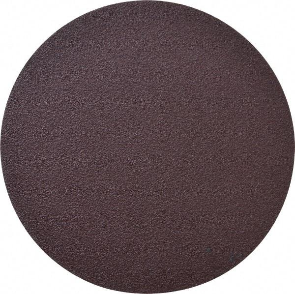 3M - 6" Diam, 80 Grit Aluminum Oxide Adhesive PSA Disc - Medium Grade, X Weighted Cloth Backing, For Bench Top Motors, Random Orbital Sanders - Makers Industrial Supply