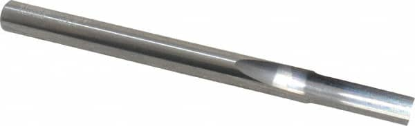 Onsrud - 1/4" Diam, 1/4" Shank Diam, 3/4" Length of Cut, 1 Flute Single Edge Straight Router Bit - 3-1/4" Overall Length, Left Hand Cut, Solid Carbide - Makers Industrial Supply