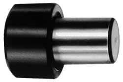 Gibraltar - 1.969" OAL, 3/4" Head Height, 1-1/2" OD, 52100 Steel, Unground, Press Fit Rest Button - Black Oxide Coating, 1.001" Pin Diam - Makers Industrial Supply