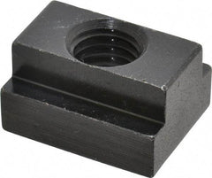 Jergens - 1/2-13 Blind Tapped T Slot Nut - 9/16" Slot Width, 7/8 x 11/32" Base Width x Height, 1-1/8 x 5/8" OAL x Height - Makers Industrial Supply