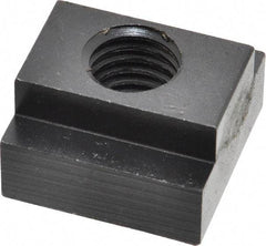 Jergens - 5/8-11 Blind Tapped T Slot Nut - 3/4" Slot Width, 1-1/4 x 15/32" Base Width x Height, 1-1/4 x 3/4" OAL x Height - Makers Industrial Supply