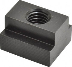 Jergens - 5/8-11 Blind Tapped T Slot Nut - 13/16" Slot Width, 1-1/4 x 9/16" Base Width x Height, 1-1/2 x 1" OAL x Height - Makers Industrial Supply