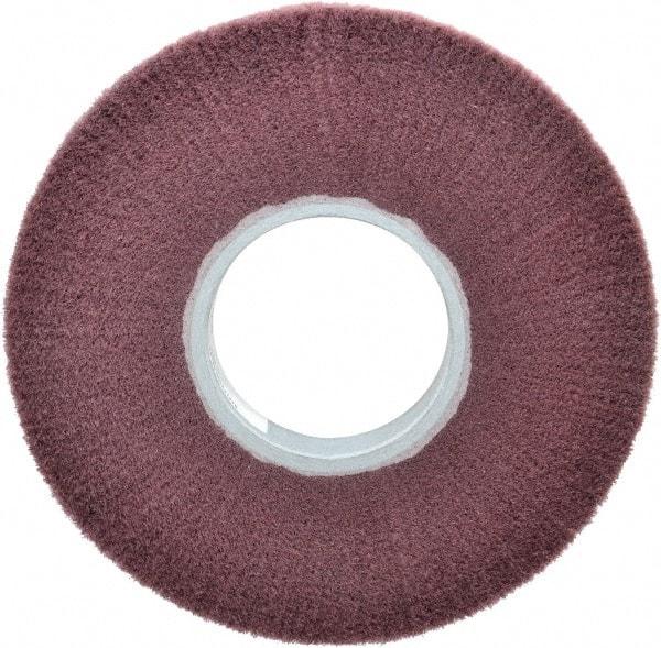 3M - 8" Diam Aluminum Oxide Finishing Flap Wheel - 3" Hole, 1" Wide, Density 5, Nonwoven, Very Fine Grade, 3,200 Max RPM - Makers Industrial Supply