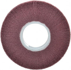 3M - 8" Diam Aluminum Oxide Finishing Flap Wheel - 3" Hole, 1" Wide, Density 5, Nonwoven, Very Fine Grade, 3,200 Max RPM - Makers Industrial Supply