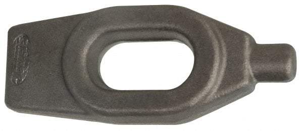 Gibraltar - 13/16" Stud, 2-9/16" Travel, Finger Clamp - 8" Long x 1-1/8" High x 2-1/8" Wide, Grade ASTM A521 & Class CA Forged Steel, 3/4" Diam - Makers Industrial Supply