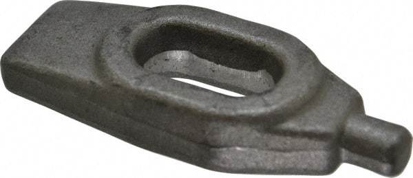 Jergens - 5/8" Stud, 11/16" Travel, Finger Clamp - 4" Long x 3/4" High x 1-5/8" Wide, Grade C-1030/C-1035 Forged Steel, 1/2" Diam - Makers Industrial Supply