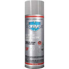 Sprayon - 8 oz Automotive Gasket Sealant - 122°F Max, Clear, Comes in Aerosol Can - Makers Industrial Supply