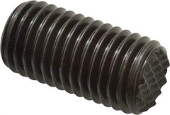 Fairlane - Serrated Tooth, 3/4-10, 5/16" Internal Hex, 1-1/2" Thread Length, Black Oxide Finish, Fully Threaded, Adjustable Positioning Gripper - Fine Tooth Grade - Makers Industrial Supply