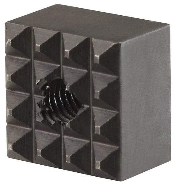 Jergens - Square Positioning Grippers Material: High Speed Steel Height (Inch): 3/8 - Makers Industrial Supply