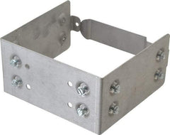 Cooper B-Line - 6 Inch Wide x 6 Inch High, Rectangular Raceway Connector Coupling - Gray, For Use with Lay In Wireways, Type 1 Screw Cover Wireway - Makers Industrial Supply