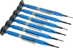 Moody Tools - 6 Piece Phillips, Screw Extractor, Slotted Screwdriver Set - Makers Industrial Supply