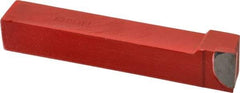 Interstate - 5/8 x 5/8" Shank, Offset End Cutting Single Point Tool Bit - FR-10, Grade C2 - Exact Industrial Supply