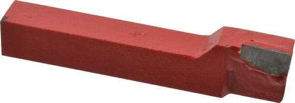 Interstate - 1/2 x 1/2" Shank, Offset Side Cutting Single Point Tool Bit - GR-8, Grade C2 - Exact Industrial Supply