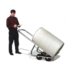 Drum Hand Truck: (1) 30 55 & 85 gal Drum, 1,000 lb Capacity 20″ Wide, 19.625″ Deep, 62.6875″ High