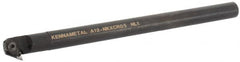 Kennametal - NP.., 5° Lead Angle A-NKXC Internal Right Hand Indexable Profiling Toolholder - 3/4" Shank Width, 10" Long, Steel, Through Coolant - Makers Industrial Supply