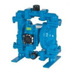 SandPIPER - 1/2" NPT, Metallic, Air Operated Diaphragm Pump - Buna-N Diaphragm, Aluminum Housing - Makers Industrial Supply