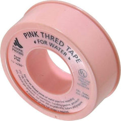 Federal Process - 1/2" Wide x 260" Long General Purpose Pipe Repair Tape - 3.7 mil Thick, -450 to 550°F, Pink - Makers Industrial Supply