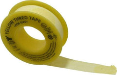 Federal Process - 1/2" Wide x 520" Long Gas Pipe Repair Tape - 3.8 mil Thick, -450 to 550°F, Yellow - Makers Industrial Supply