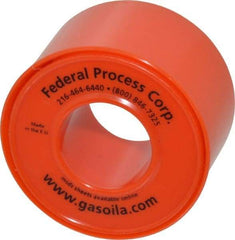 Federal Process - 1" Wide x 520" Long General Purpose Pipe Repair Tape - 3 mil Thick, -450 to 550°F, White - Makers Industrial Supply