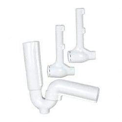 Federal Process - 1-1/2 Inch Pipe, Protect-a-trap Cover - White, PVC - Makers Industrial Supply