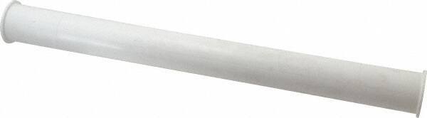 Federal Process - 1-1/2 Inside Diameter, 16 Inch Long, Double Flange, Sink Tailpiece - White, PVC - Makers Industrial Supply