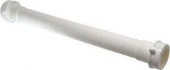 Federal Process - Sink Tailpiece and Extension Tube - White, PVC - Makers Industrial Supply