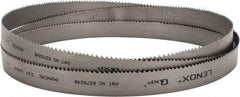 Lenox - 4 to 6 TPI, 11' 6" Long x 1-1/4" Wide x 0.042" Thick, Welded Band Saw Blade - Bi-Metal, Toothed Edge, Raker Tooth Set, Flexible Back, Contour Cutting - Makers Industrial Supply