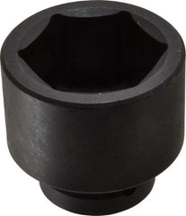 Proto - 1" Drive 63mm Impact Socket - 6 Points, 3-3/8" OAL - Makers Industrial Supply