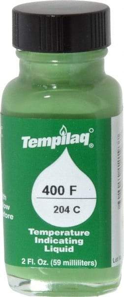 Tempil - 400°F Temp Indicating Liquid - 2 Ounce Container, 204°C - Makers Industrial Supply