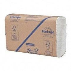 Scott - 1 Ply White Multi-Fold Paper Towels - 9-1/4" Wide - Makers Industrial Supply