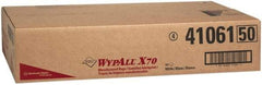 WypAll - X70 Dry Shop Towel/Industrial Wipes - 29-3/4" x 16" Sheet Size, White - Makers Industrial Supply