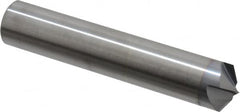 Accupro - 3/4" Diam 4 Flute Single End Solid Carbide Chamfer Mill - Makers Industrial Supply