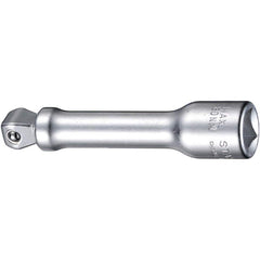 Socket Extensions; Extension Type: Wobble; Drive Size: 3/8 in; Finish: Chrome-Plated; Overall Length (Inch): 3; Overall Length (Decimal Inch): 3.0000; Maximum Access Angle: 15; Insulated: No; Non-sparking: No; Tether Style: Tether Capable; Overall Length: