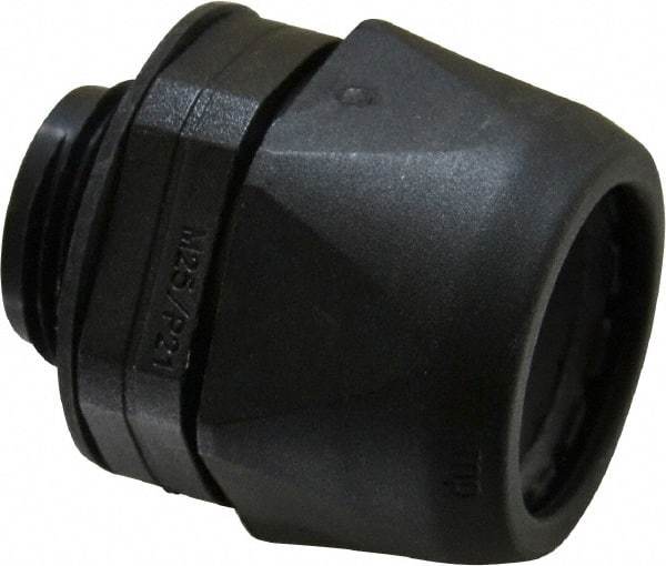 Murrplastik - 3/4" Trade, Nylon Compression Straight Liquidtight Conduit Connector - Noninsulated - Makers Industrial Supply