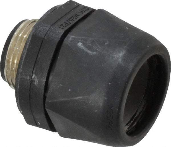 Murrplastik - 3/4" Trade, Nylon Compression Straight Liquidtight Conduit Connector - Noninsulated - Makers Industrial Supply