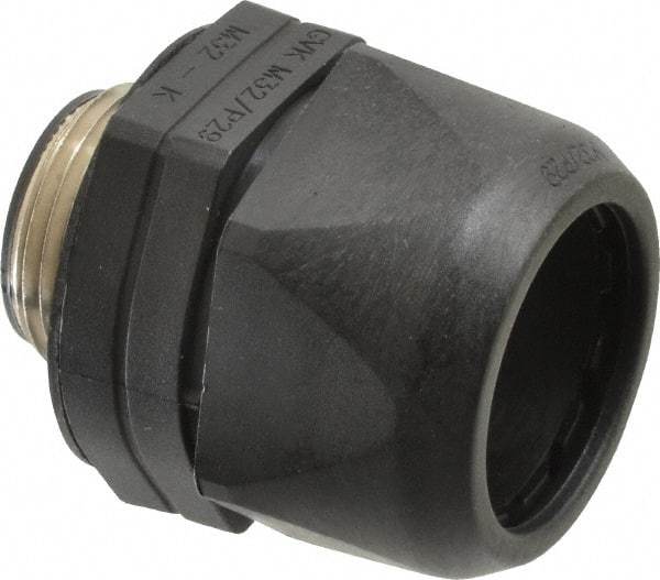 Murrplastik - 1" Trade, Nylon Compression Straight Liquidtight Conduit Connector - Noninsulated - Makers Industrial Supply