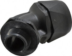 Murrplastik - 3/4" Trade, Nylon Compression Angled Liquidtight Conduit Connector - Noninsulated - Makers Industrial Supply