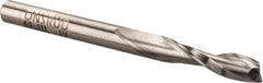 Onsrud - 1/4" Cutting Diam x 1" Length of Cut, 2 Flute, Upcut Spiral Router Bit - Uncoated, Right Hand Cut, High Speed Steel, 3" OAL x 1/4" Shank Diam, Double Edge, 19 to 32° Helix Angle - Makers Industrial Supply