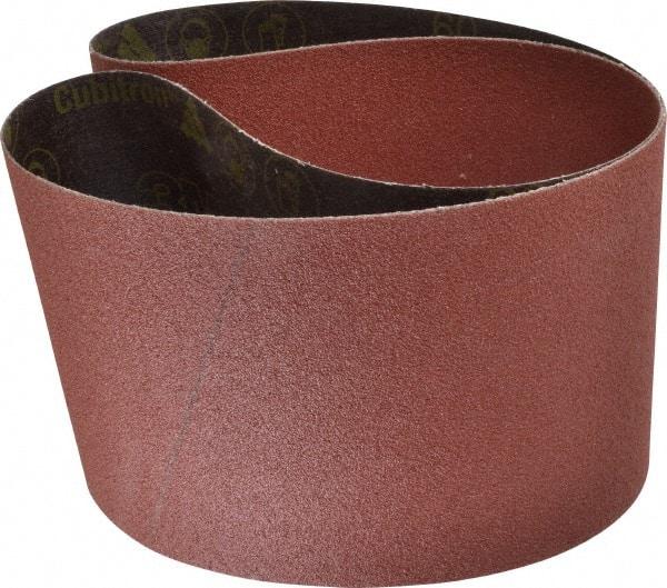 3M - 6" Wide x 48" OAL, 60 Grit, Ceramic Abrasive Belt - Ceramic, Medium, Coated, YN Weighted Cloth Backing, Wet/Dry, Series 963G - Makers Industrial Supply