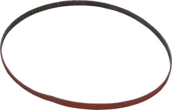 3M - 1/4" Wide x 18" OAL, 60 Grit, Ceramic Abrasive Belt - Ceramic, Medium, Coated, YF Weighted Cloth Backing, Wet/Dry, Series 777F - Makers Industrial Supply