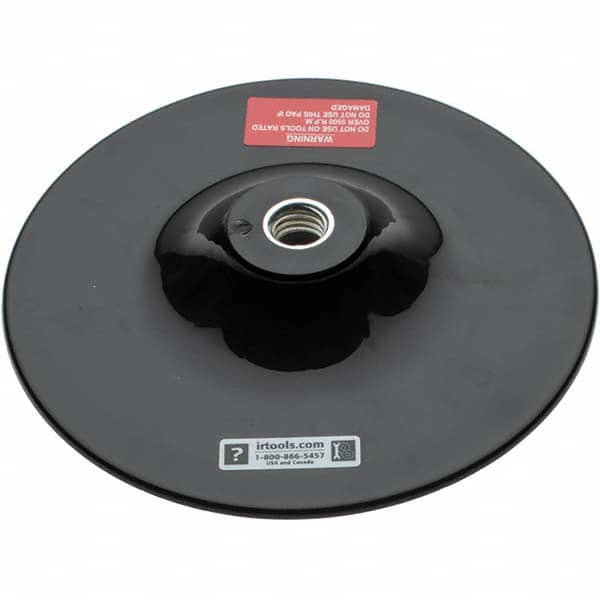 Ingersoll-Rand - Disc Backing Pads Backing Pad Type: Replacement Pad Pad Diameter (Inch): 7 - Makers Industrial Supply