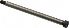 Value Collection - 5/16" Shoulder Diam x 4" Shoulder Length, 1/4-20 UNC, Hex Socket Shoulder Screw - 4140 Alloy Steel, Uncoated, 7/32" Head Height x 7/16" Head Diam - Makers Industrial Supply