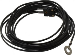 Thermo Electric - 0 to 221°F, J Surface, Thermocouple Probe - 25 Ft. Cable Length, Mini Connector, 15 Sec Response Time - Makers Industrial Supply