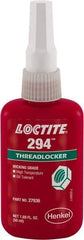 Loctite - 50 mL, Green, High Strength Liquid Threadlocker - 24 hr Full Cure Time - Makers Industrial Supply