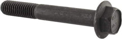 Value Collection - M10x1.50 Metric Coarse, 70mm Length Under Head, Hex Drive Flange Bolt - 35mm Thread Length, Grade 10.9 Alloy Steel, Smooth Flange, Phosphate & Oil Finish - Makers Industrial Supply